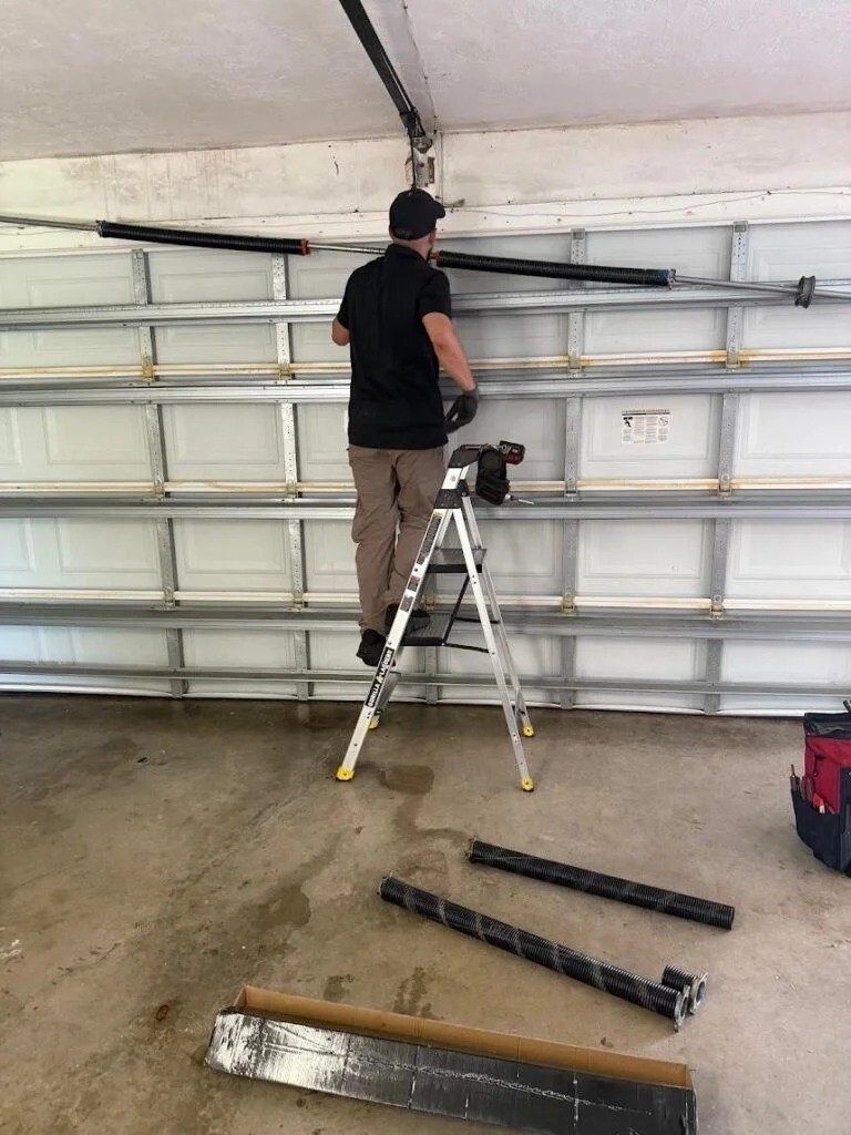 Garage door repair work, gallery photo 6